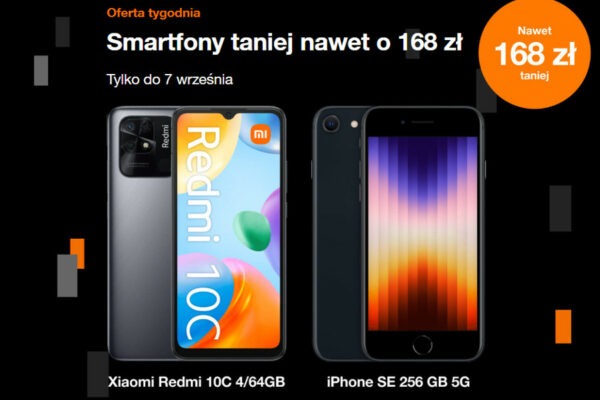 Orange iPhone SE 2022 promocja