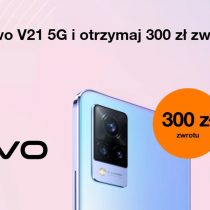 vivo V21 5G w Orange – zwrot 300 zł