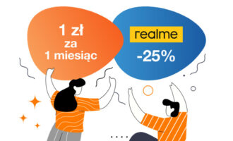 Rabat 25% na telefony realme w Orange Flex