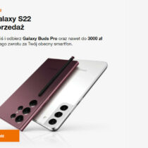 Samsung Galaxy S22 – przedsprzedaż w Orange za 0 zł na start