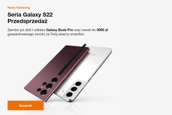 Samsung Galaxy S22 przedsprzedaż promocja
