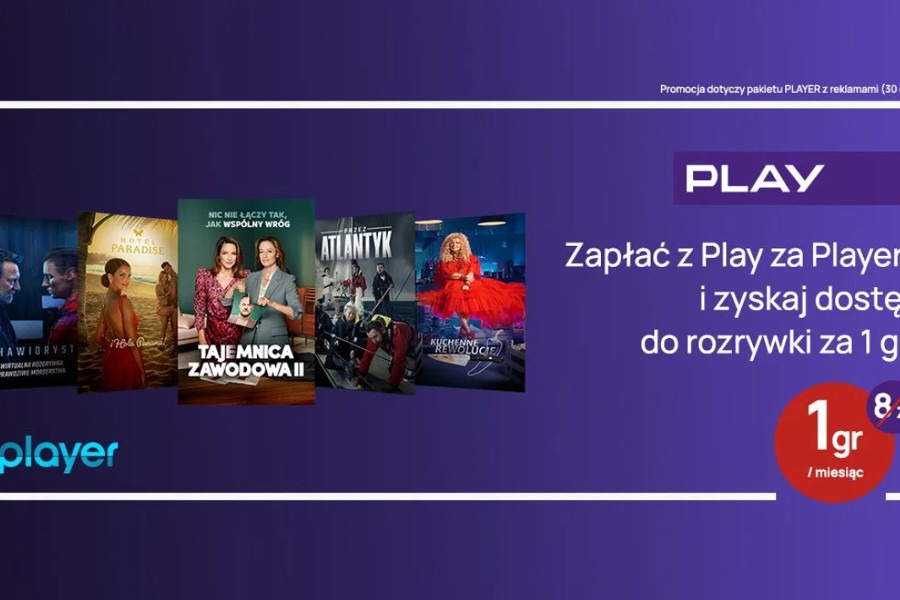 Player – nowe filmy i seriale w kwietniu 