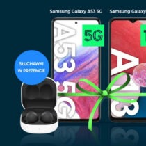 Samsung Galaxy A53 5G + drugi smartfon i słuchawki za 1 zł w Plusie