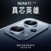 Redmi Note 11T Pro Plus na horyzoncie. Z nowym procesorem