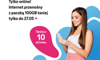 Internet mobilny T-Mobile 100 GB taniej o 10 zł