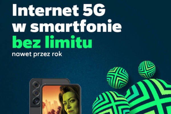 Internet 5G w smartfonie bez limitu Plus