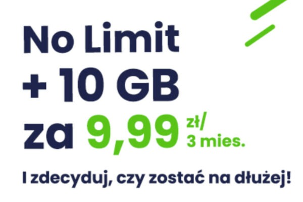 lajt mobile 10 GB za 9,99 zł