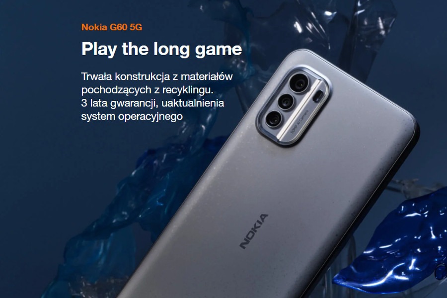 Nokia G60 5G abonament Orange