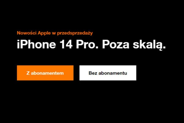 Orange iPhone 14 oferta