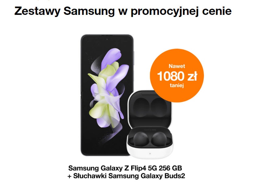 Samsung Galaxy Z Flip4 rabat