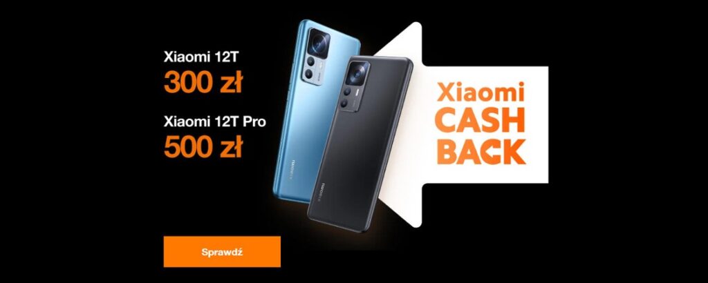Orange Xiaomi 12T Pro promocja