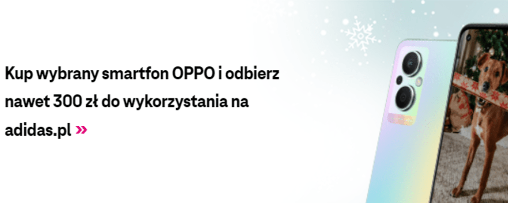 T-Mobile telefony OPPO promocja adidas.pl