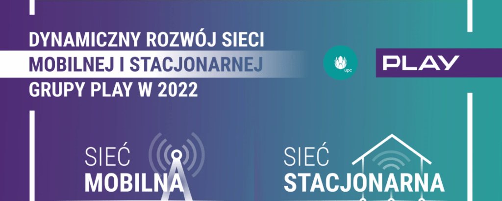 Play liderem rozwoju sieci stacjonarnej i mobilnej w Polsce