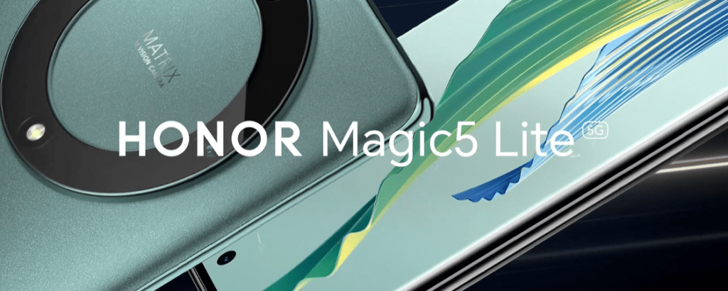 zdjęcie przedstawiające telefon Honor Magic 5 Lite 5G