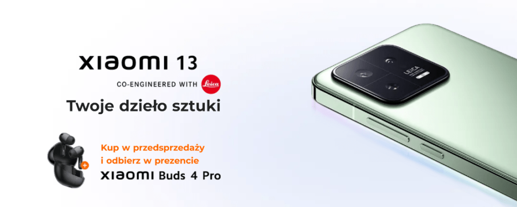 Xiaomi 13 przedsprzedaż