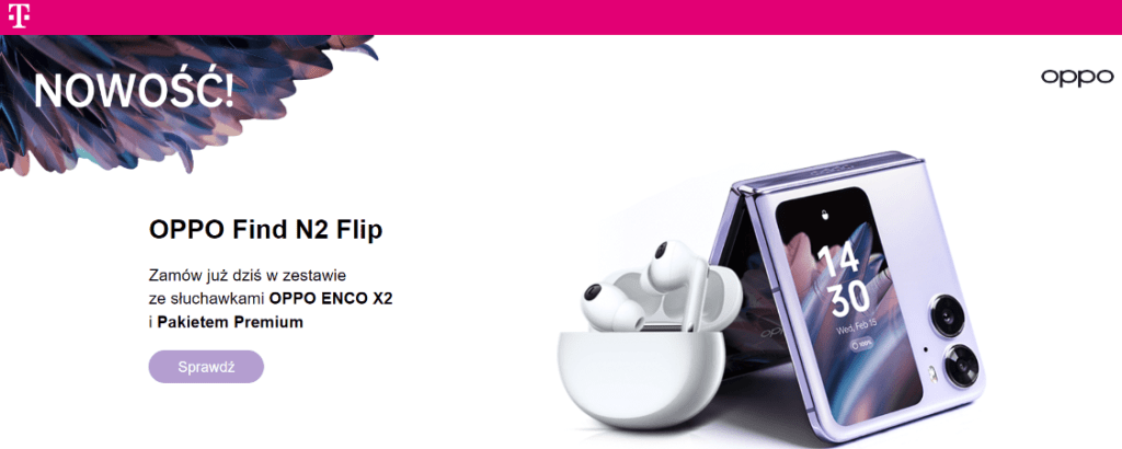 OPPO Find N2 Flip promocja