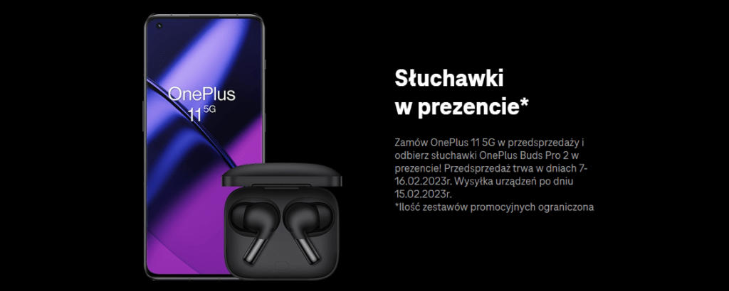 OnePlus 11 promocja przedsprzedaż