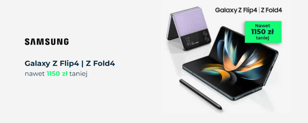 Samsung Galaxy Z Fold4 promocja