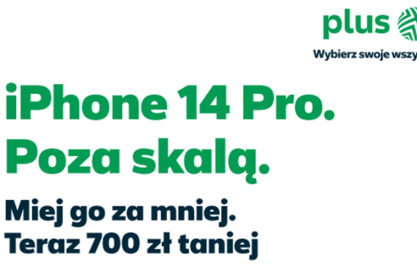 Plus iPhone 14 Pro promocja