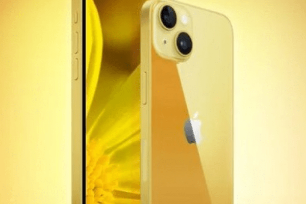 żółty iPhone 14