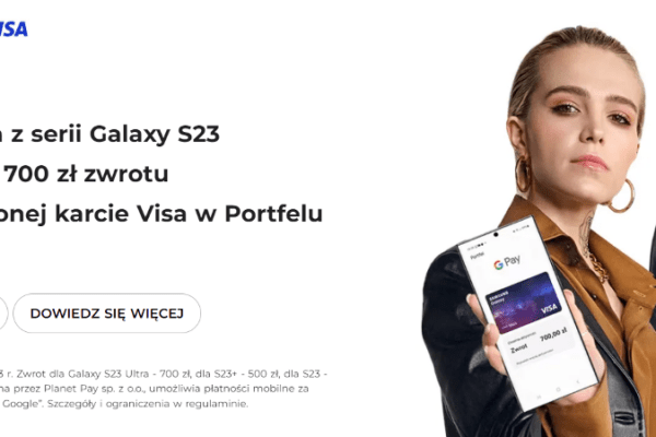 Galaxy S23 Visa promocja
