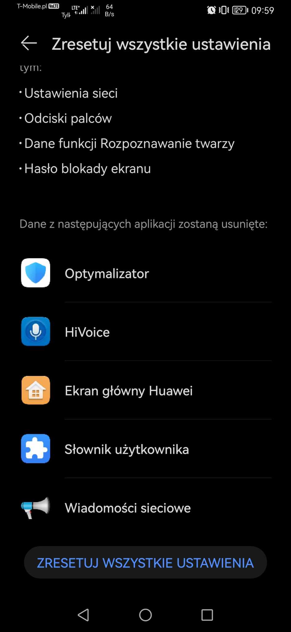 Jak zresetować telefon Huawei? +3 sposoby | Komórkomat.pl