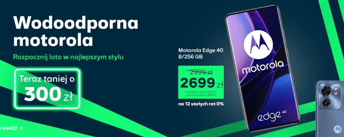 Motorola Edge 40 promocja