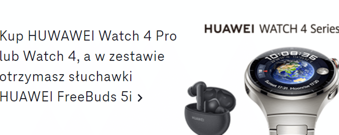 Huawei Watch 4 promocja