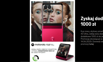 Motorola Razr 40 Ultra w T-Mobile i nawet 1000 zł ekstra!