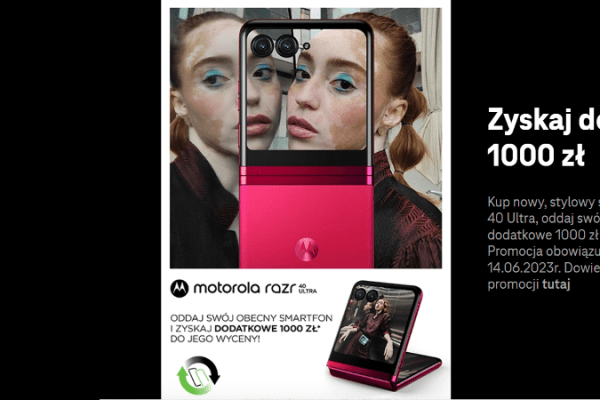 Motorola Razr 40 Ultra promocja