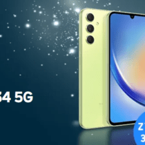 Kup Samsunga Galaxy A34 5G w Plusie i odbierz zwrot 350 zł!