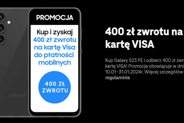 promocja Samsung Galaxy S23 FE