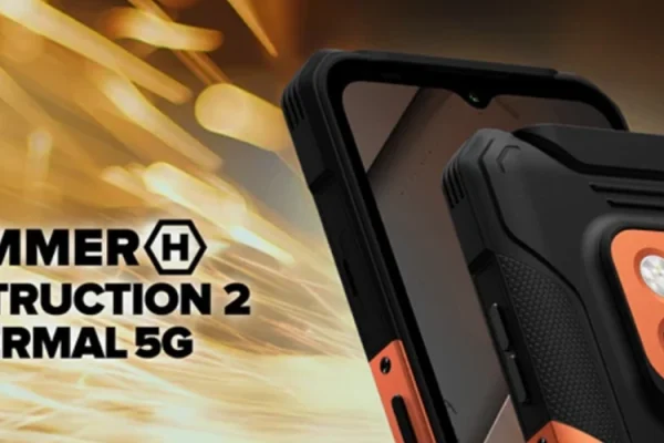grafika przedstawiająca smartfona myPhone HAMMER Construction 2 Thermal 5G