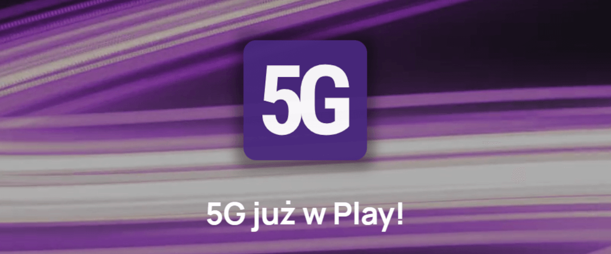 grafika przedstawiająca 5G w Play