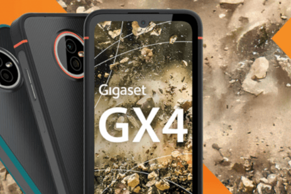 grafika firmy Xiaomi prezentująca smartfona Gigaset GX4