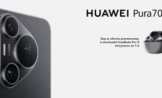 Huawei Pura 70 Pro z prezentem w Plusie! Flagowiec na raty 0%