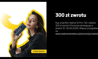 Zwrot 300 zł z realme 12 Pro+ 5G w T-Mobile Polska