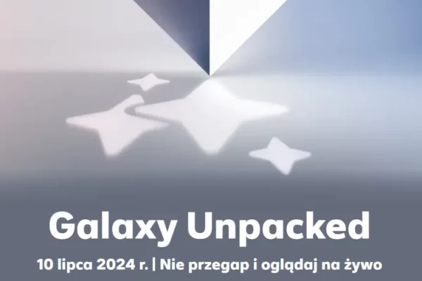 grafika firmy Samsung przedstawiająca wydarzenie Galaxy Unpacked 2024, a więc premierę Galaxy Z Fold6 i Galaxy Z Flip6