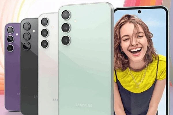 Grafika prawdopodobnie przedstawiająca smartfona Samsung Galaxy S24 FE