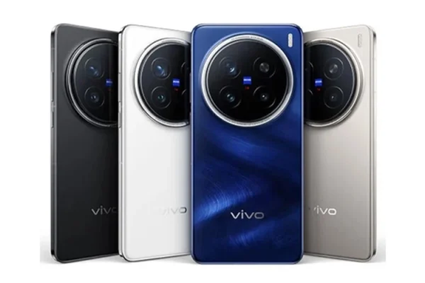 Grafika przedstawiająca różne warianty przedstawiające smartfona vivo X200 Pro