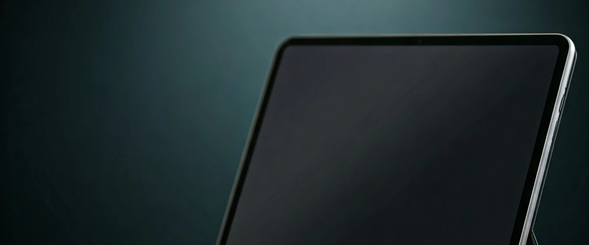 grafika przedstawiająca tablet z wyłączonym ekranem