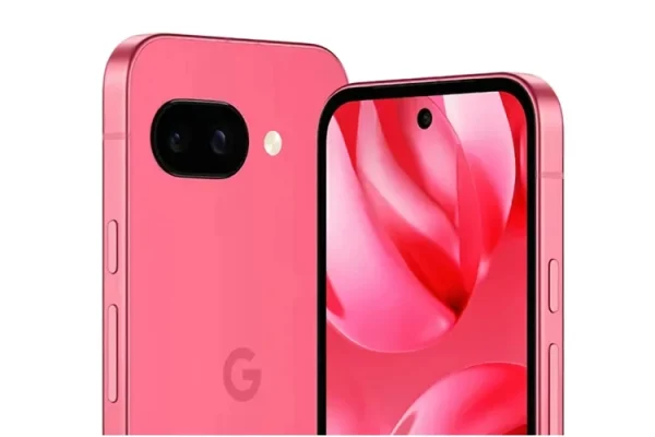 Grafika przedstawiająca możliwy wygląd smartfona Google Pixel 9a