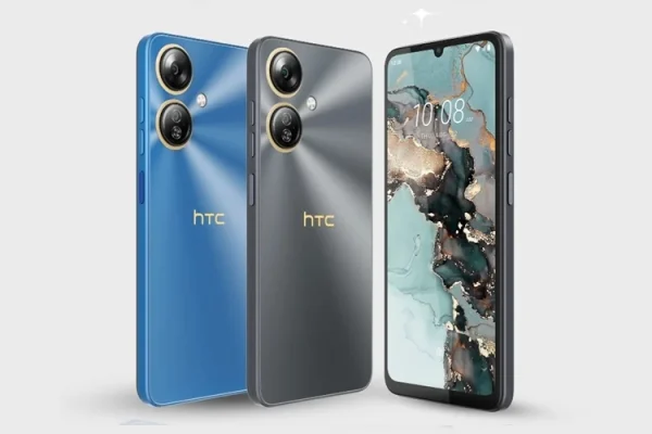 Grafika przedstawiająca smartfona HTC Wildfire E5 Plus