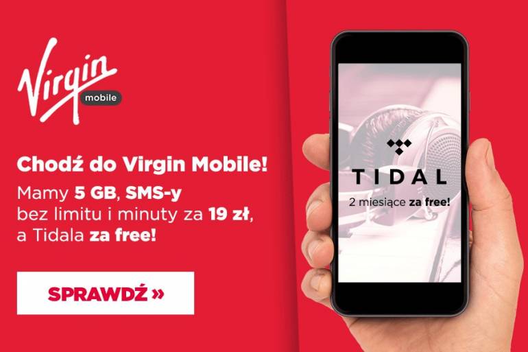 Tidal w Virgin Mobile