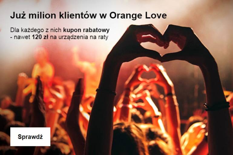Orange LOVE rabat