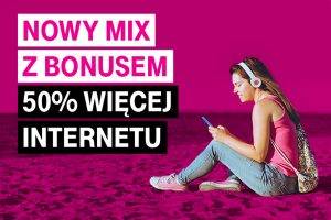 T-Mobile 50% większy transfer