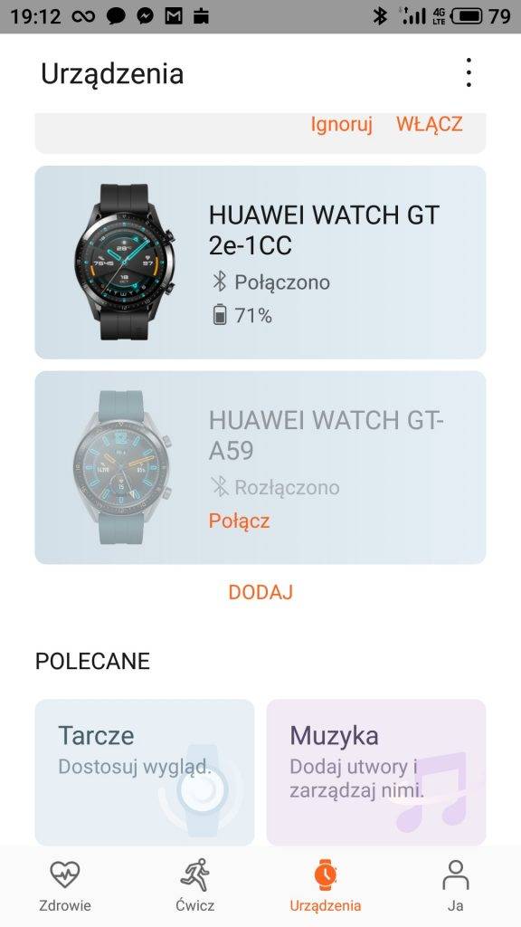 Huawei Watch GT 2e screen