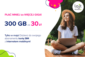 lajt mobile promocja 300 GB