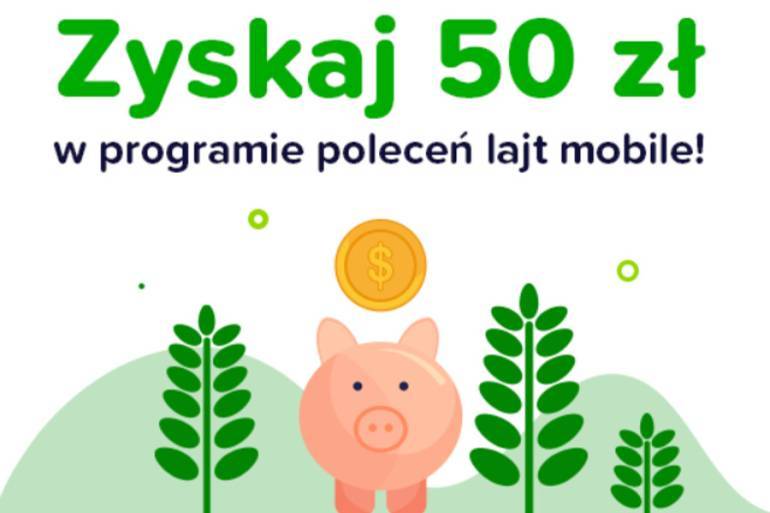 lajt mobile promocja rabat 50 zł
