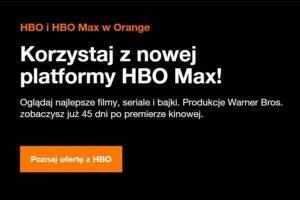 Orange HBO Max rabat